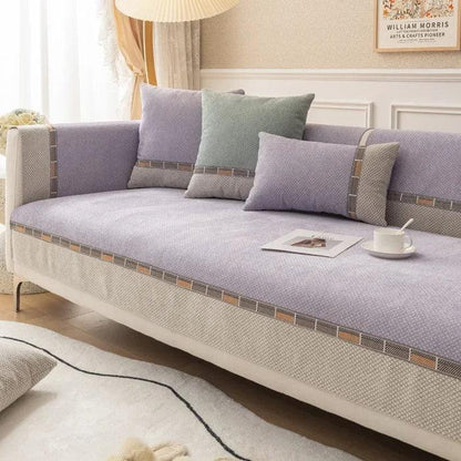 Vintage Kaymaz Tabanlı Koltuk Örtüsü Seti