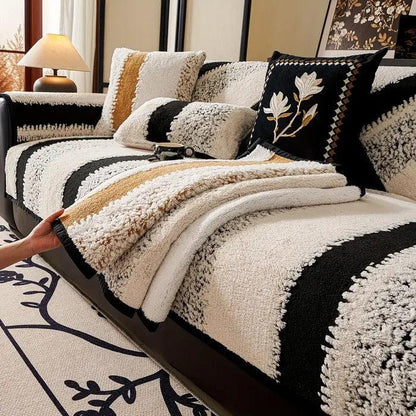 Nimra Kaymaz Tabanlı Koltuk Örtüsü Seti