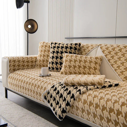 Mari Kaymaz Tabanlı Koltuk Örtüsü Seti