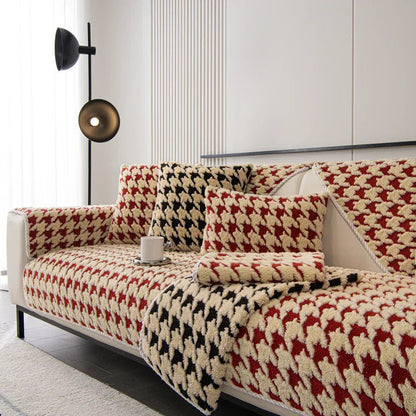 Mari Kaymaz Tabanlı Koltuk Örtüsü Seti