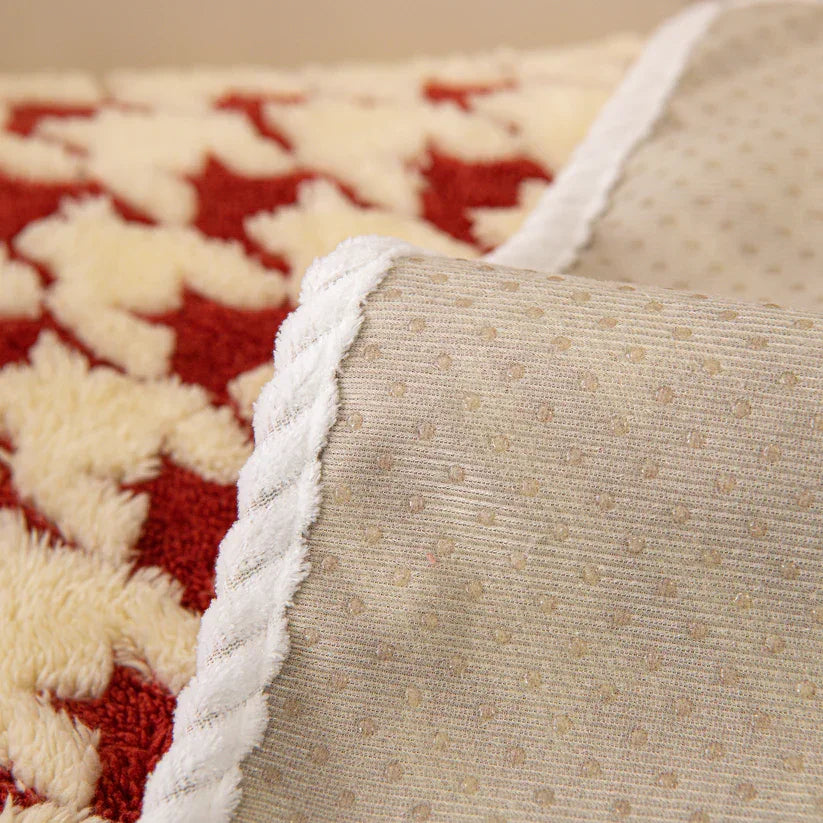 Mari Kaymaz Tabanlı Koltuk Örtüsü Seti