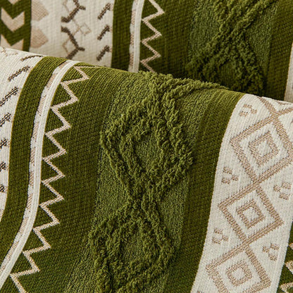 Lavil Kaymaz Tabanlı Koltuk Örtüsü Seti