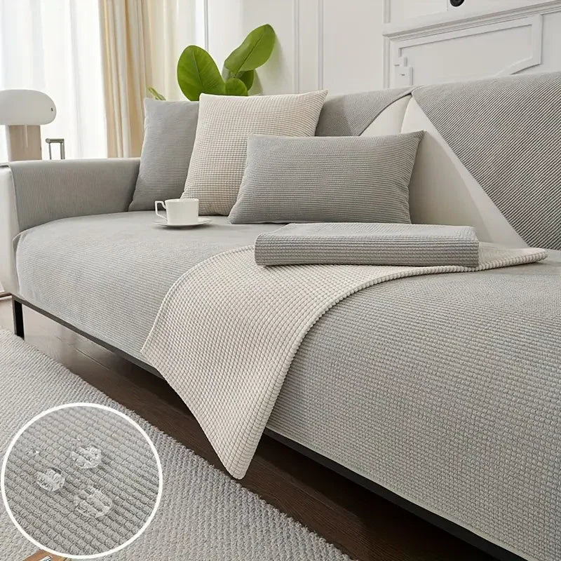 Alvor Kaymaz Tabanlı Koltuk Örtüsü Seti